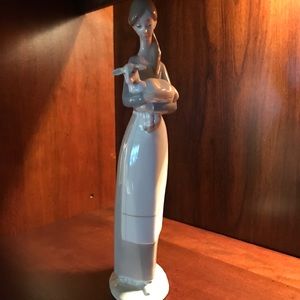 Lladro figure with lamb
